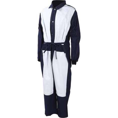 Combinaison de Peinture en Aérosol, Combinaison de Sablage pour Hommes avec Toile Robuste, de Travail de Protection, Résistante à l'abrasion Renforcée, Ajustement Précis pour la Construction (1/5)