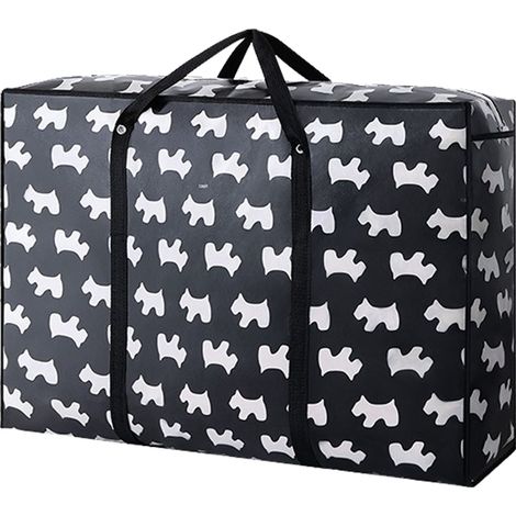 Sac De Rangement Pour Couette - 600D Oxford Imperméable - 120 x 60 x 60 cm - Pour Déménagement Stockage Sous Lit Voyage - 1 Pièce (1/5)