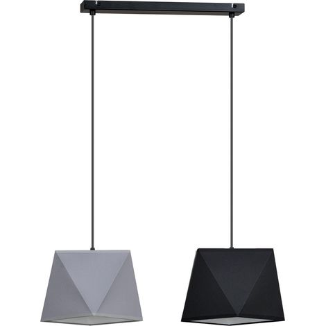 Lampada a sospensione a soffitto Diamond E27 LED 2x60W (1/5)