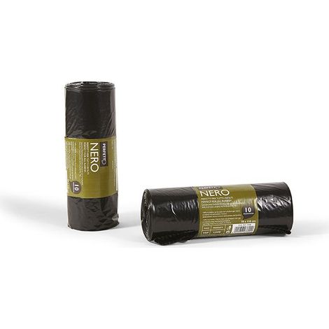 Perfetto 0360 Abfallbeutel Schwarz 10 Stück(e)