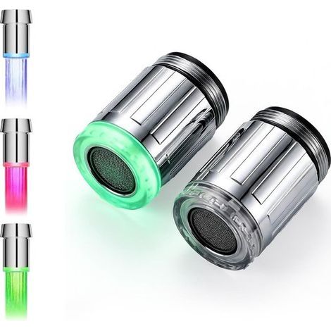 Set mit 2 LED-Armaturenstrahlern mit 3-Farben-Temperaturregelung für Küche und Bad (1/5)