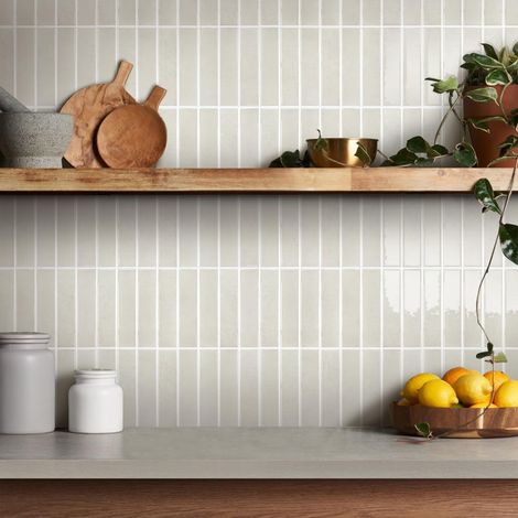 Crédence Adhésive Pour Cuisine Beige, 10 Pièces, Carrelage Adhesif Mural Salle de Bain, Vinyle 3D Métro Autocollant Carrelage Adhesif, imperméable, 30,5x30,5cm (1/5)