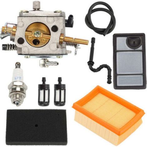 Carburateur pour Stihl TS400 TS 400 scie à béton Remplace HS-274E 4223 120 0600 42231200600, avec Filtre à air et Bougie d'allumage