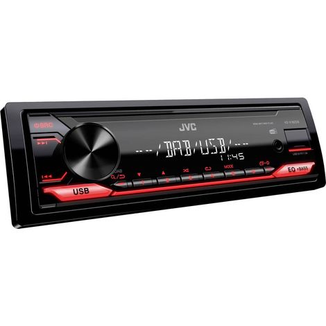 JVC B0B8DPYMCB Autoradio Sinto Usb Dab Bt Rds 1 Din Front Aux e Usb Nero (1/4)