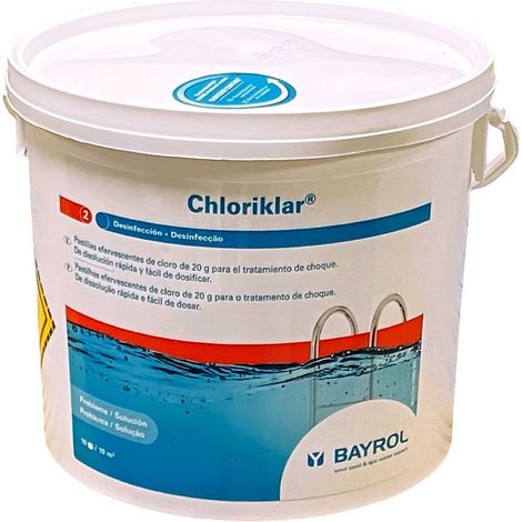 Chlorschocktablette 5kg - Bayrol - CHLORIKLAR