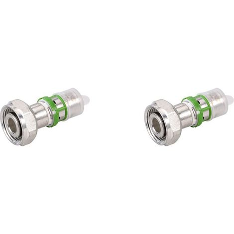 COMAP Raccord écrou tournant métallique Eurocône pour tubes multicouche - 16x2-3/4E - Vendus par 2 - Raccords MultiSkin - 7359GEW1634 (1/3)