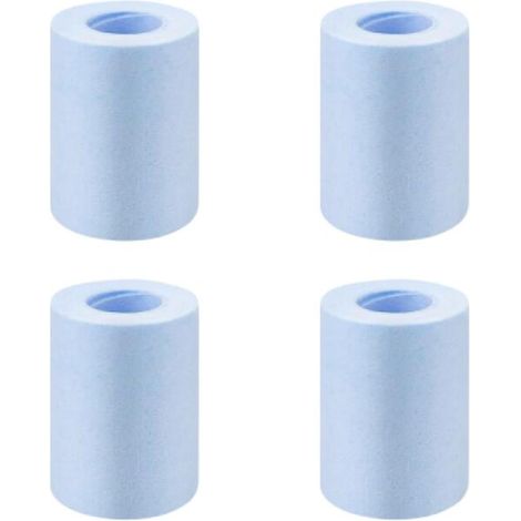 Lot de 4 filtres en coton multicouche de 5,4 cm de long,pour adoucir l'eau dure et filtrer la saleté dans l'eau (1/5)