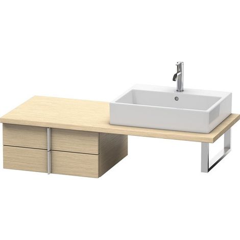 VERO mobile consolle basso 285x600x518mm rovere spazzolato