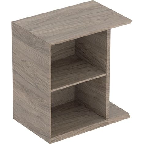 Elemento lateral Geberit iCon con caja de almacenamiento mural,