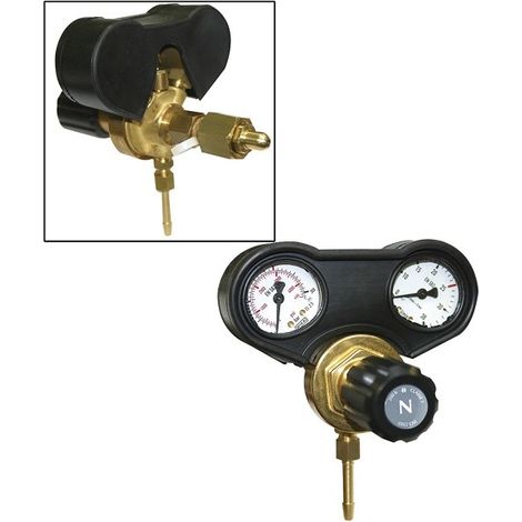 GYS – Manomètre débitmètre 30 l/min – Accepté pour tuyaux de gaz Ø 6 mm – Compatible Argon et CO2 – Pour chantiers humides (1/6)