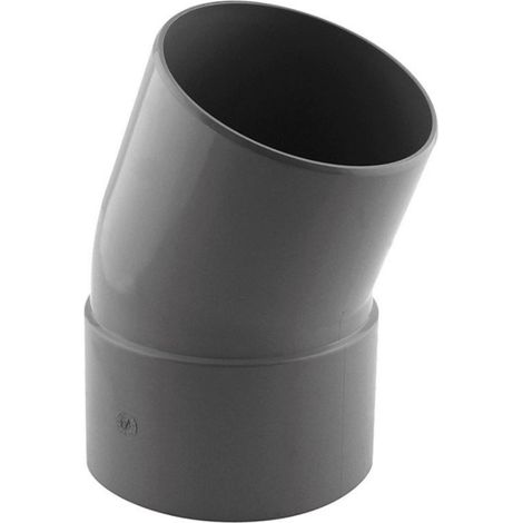 coude pvc 20° mf ø 100 raccord évacuation - Interplast