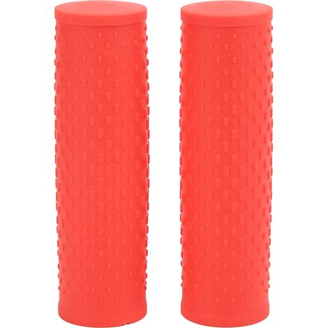 Paire de poignées de guidon pour trottinette électrique, poignée de rechange, étui de protection pour M365/PRO, rouge (1/5)