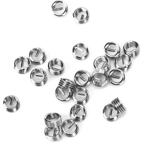 100pcs M40.7 steel wire thread insert, thread protection sleeve, thread repair 1D (1/5)