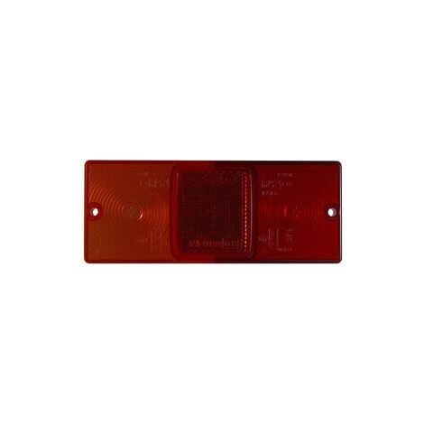 Lente di ricambio fanale posteriore dx-sx a 3 luci per art. 06112 e 02851