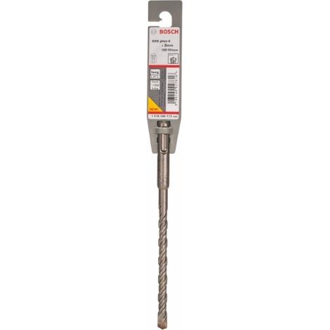 Bosch Accessories SDS-plus-5 1618596173 carbure de tungstène Foret pour marteau-perforateur 8 mm Lon