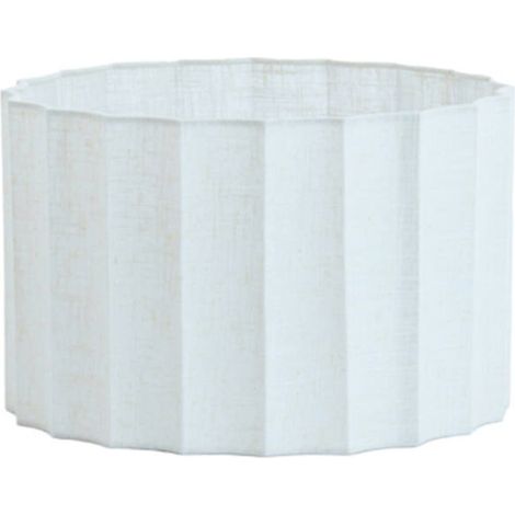 Light & Living - lampenschirm - Disli - weiß - textil - Ø 35cm -