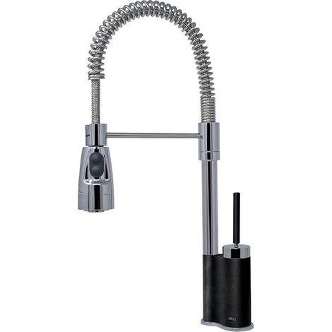 Rubinetto Miscelatore Cucina Elleci Chef Keratek Plus Black Nero Assoluto MKKCHE86 (1/2)