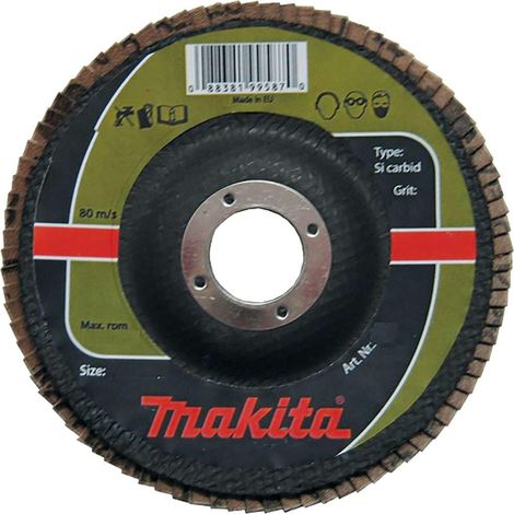 Makita ściernica listkowa si carbid 125x22,23mm p 80 kamień, ceramika, tw. sztuczne