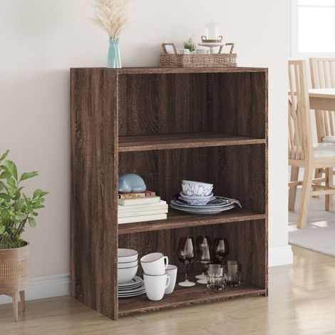 Sideboard Brown Oak 70x41x93 cm Engineered Wood vidaXL (1/5)