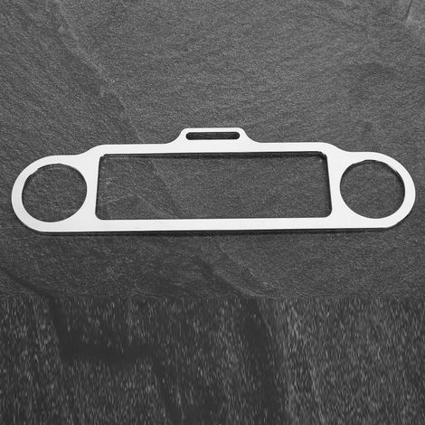 Cache décoratif pour tableau de bord de moto, compatible avec les trikes de 1986 et plus récents, couleur argent. (1/5)
