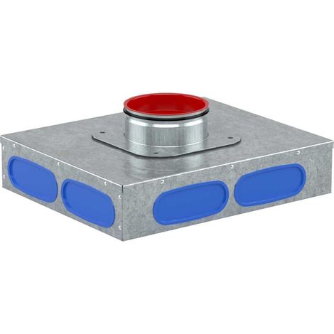Kermi x-well Verteiler VMF1, flach NW125, 8-fach - Y2201075018K