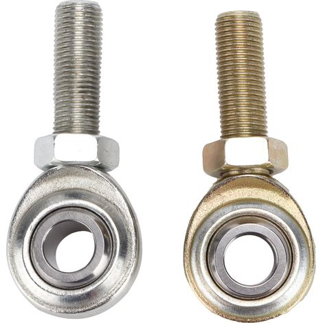 2 tiges de rotule à œil 1/2" x 1/2-20 filetage mâle droit/gauche pour voitures, quads, bateaux, motos (1/5)