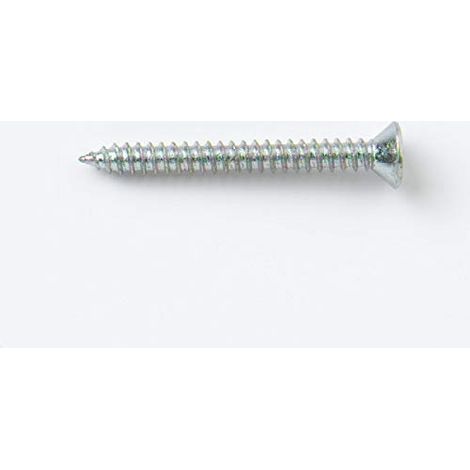 Lot de 200 vis auto-taraudeuses Pozi CSK Tête en acier BZP 6 x 1" (25 mm)