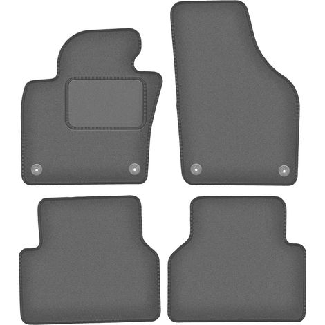 Tapis de sol graphite pour Volkswagen Tiguan I monospace (2007-2015)