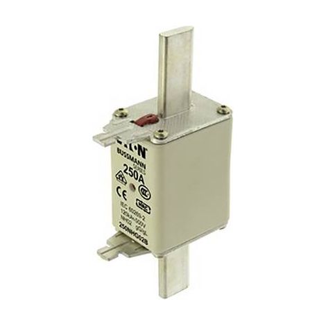 EATON 250 NHG02B INSERT DE SÉCURITÉ, BASSE TENSION, 250 A, AC 500 V, NH02, GL/GG, IEC, DOUBLE KENN DÉTECTEUR DE TENSION FÜHRENDE (1/3)