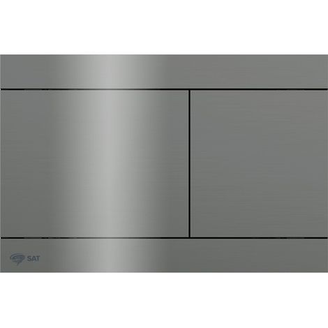 Swiss Aqua Technologies Double-Touch-Bedienplatte aus Edelstahl, PVD-Beschichtung, Gun Metal (SATATDA)