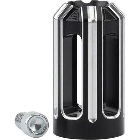Pedale del cambio per Harley Davidson leva del cambio SR4 nero argento (1/3)