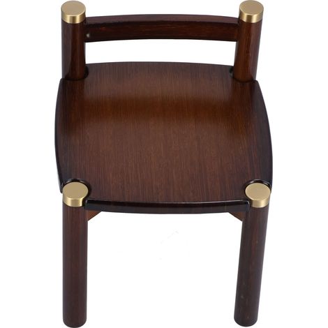 Chaise basse en bambou élégante, innovante et résistante pour salon, jardin ou terrasse