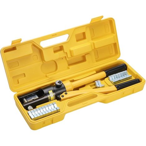 16-Tonnen-Hydraulik-Crimppresse, Hydraulisches Crimpwerkzeug für elektrische Batteriekabel – Hydraulische Kabelschuhe – 8–300 mm² (1/5)