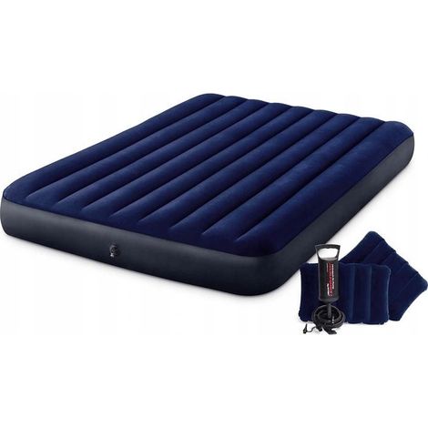 Materasso gonfiabile per 2 persone in velluto INTEX 64765