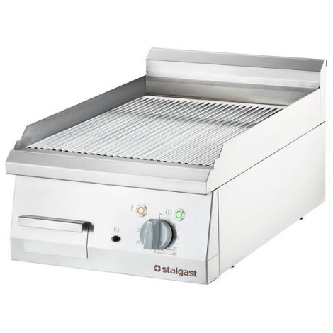 Plancha électrique nervurée - Stalgast (1/5)