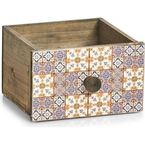 Deko-Schublade für Accessoires, MOSAIC, 17 x 18,5 x 11,5 cm, ZELLER - ZELLER (1/4)