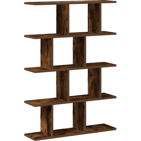 Maison Exclusive - Würfelregal 12 Fächer Räuchereiche Holzwerksto