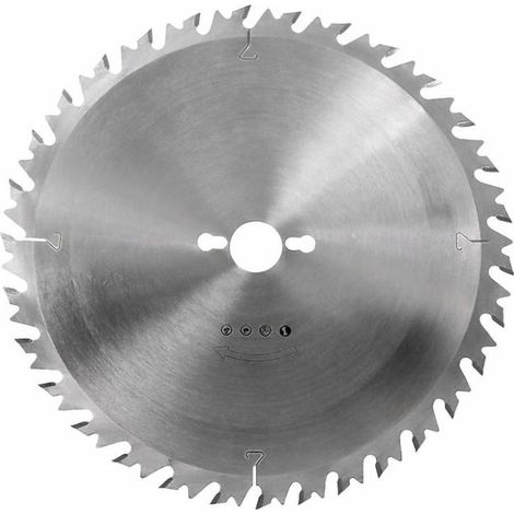 Lame de Scie Circulaire Débit HM D. 300 x Al. 30 x ép. 3.2/2.2 mm x Z28 Anti-Recul pour Bois de Chauffage - Diamwood