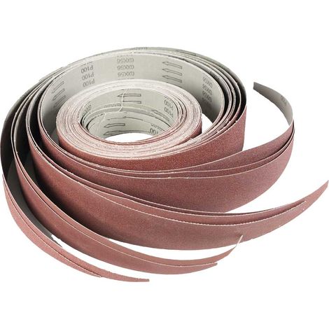 Set 10 nastri abrasivi x calibratrice zs400u gr 80/100/120/150