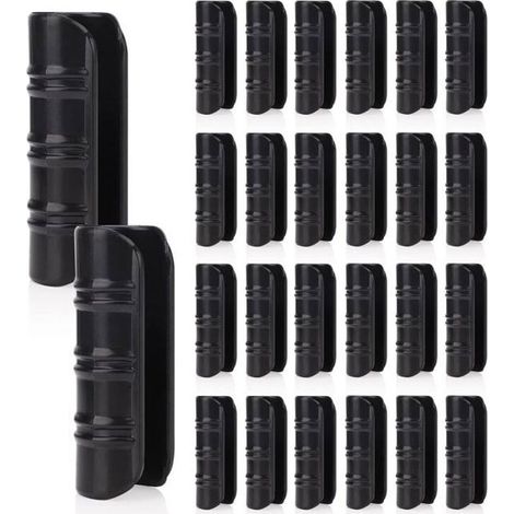 24 PCS Clips en Plastique pour Serre Clips de Serrage pour Tube de 25 mm Kit de Connecteurs pour Abris de Jardin YYV (1/4)