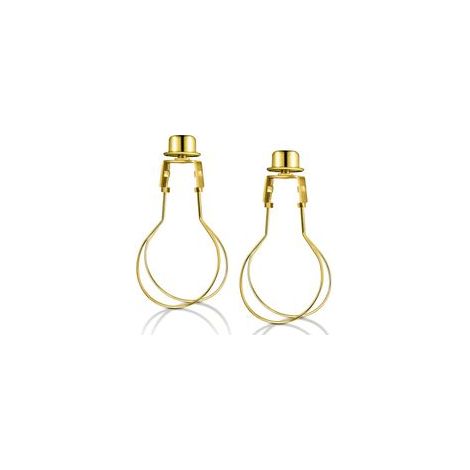 Lampenschirm und Glühbirnenadapter, 2er-Set, Clip-Adapter zur Befestigung von Lampenschirmen. – Crezuo