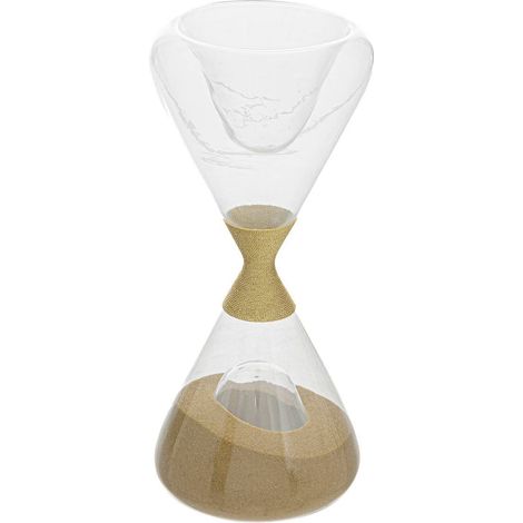 Sablier déco Le collectionneur en verre H19,5cm - Atmosphera créateur d'intérieur