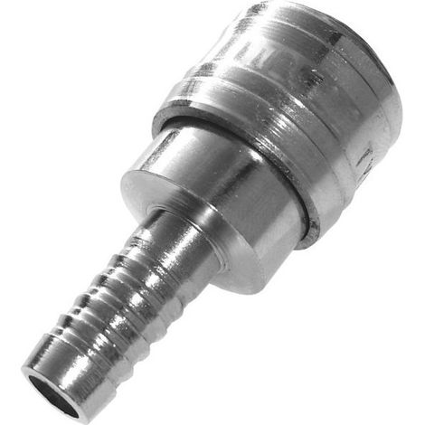 Raccord rapide femelle air comprimé pour tuyau Ø 6 mm