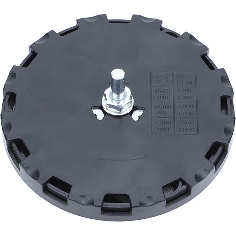 Foret scie cloche réglable 45-130mm, coupeur perforateur interchangeable pour bois et plastique, kit forets de perçage (1/5)