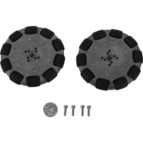 Stück omnidirektionale Räder, 4 Zoll, omnidirektionale Universalräder, Industrieroboterteile