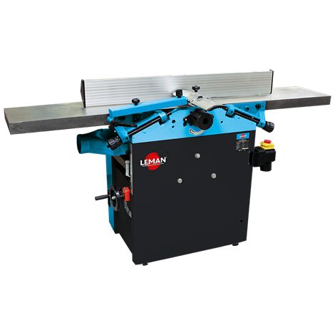 LEMAN - Regruesadora Cepilladora RAD310 Monofásica, 310 mm, Motor 2200 W, 4 Cuchillas Reversibles, Mesa de 1800 mm, Avance Automático (1/5)