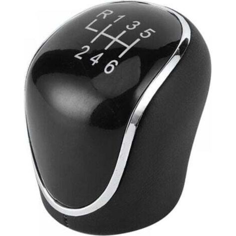 1 pomo de palanca de cambios, pomo de palanca de cambios manual de 6 velocidades para coche, estilo balonmano, apto para FOCUS, Galaxy, Kuga, C-MAX (1/4)