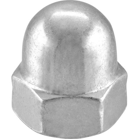 Conmetall Hutmuttern M6 verzinkt - 16 Stk. Hutmutter