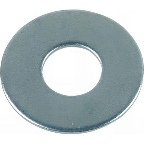 Rondelle plate carrossier M5.3 x 25 x 1.5 mm Zinguée - Boite de 200 pcs - Fixtout 46000502B