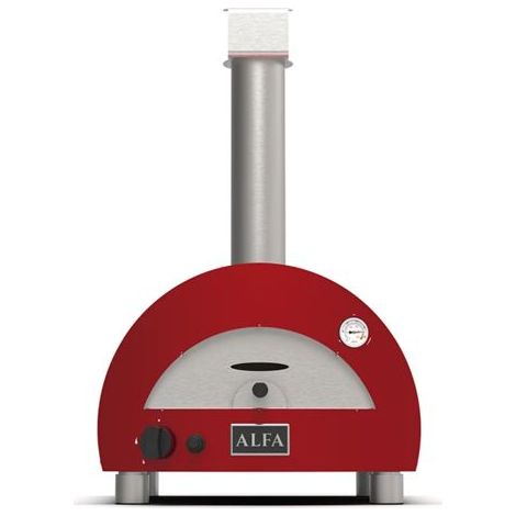 Pizzaofen Alfa Forni Linea Moderno rot antik kompakt (1/4)